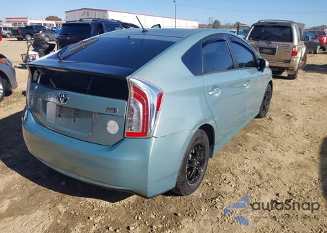 2015 Toyota Prius Two from USA, damaged, VIN JTDKN3DU1F1889631